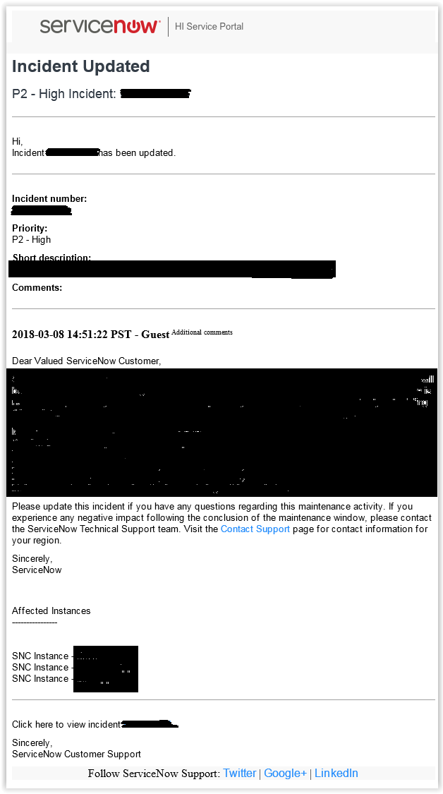 Customizing Email Layout template ServiceNow Community